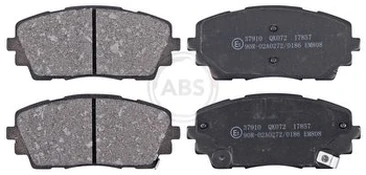 Stabdžių trinkelių rinkinys, diskinis stabdys A.B.S. 37910