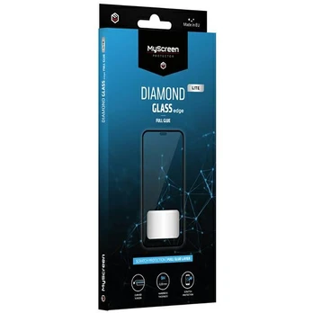 Myscreen diamond glas lite edge full glue juodas Samsung Galaxy A55