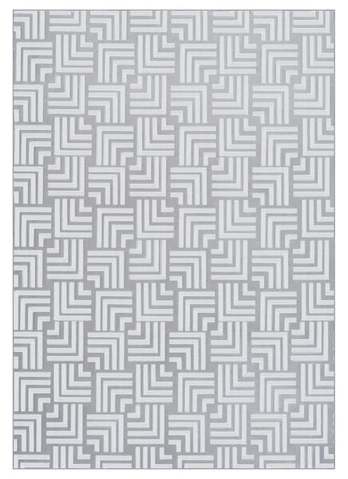 Kilimas Calma 325, 80x150 cm, pilkas