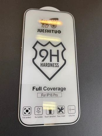 Iphone 16 Pro / 17 Pro apsauginis stiklas 67x145mm