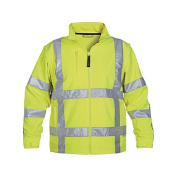 Softshell striukė, geltona, M dydis, JK: 36-38/EU: 50, Thermoline, Toulon, Hydrowear