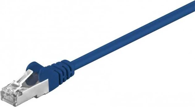 Goobay Patchcord, CAT5e, SF/UTP, 3m, mėlyna (68056)