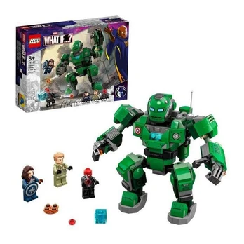 LEGO® Marvel Kapitonė Karter ir Hidros robotas 76201 Konstravimo rinkinys (343 dalys)