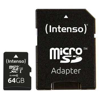 Karta Intenso Professional Micro SDXC 64 GB Class 10 UHS-I/U1 (3433490)