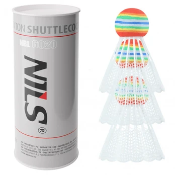 NBL6020 NYLON SHUTTLECOCKS 3 PCS. NILS