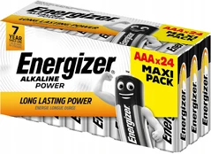 Elementai Energizer Long Lasting Power, AAA, 1.5 V, 24 vnt. kaina