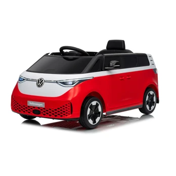 Nauja Volkswagen ID BUZZ Raudona transporto priemonė