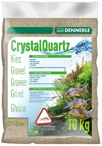 DENNERLE kvarcinis žvyras akvariumui, 10 kg