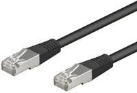 Goobay CAT 5-1000 FTP Juodas 10m, 10 m, Juodas