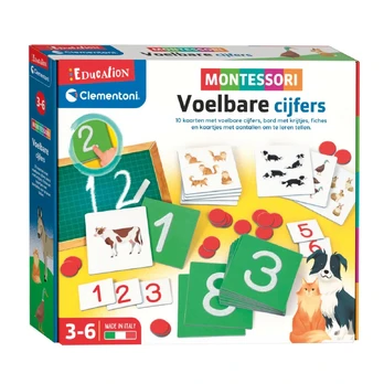 Skaičiavimo žaidimas Clementoni Tactile Numbers