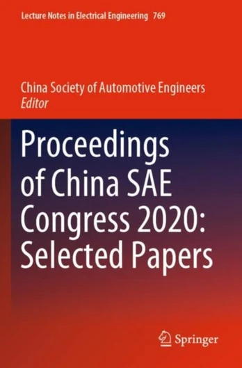Proceedings of China SAE Congress 2020: Selected Papers