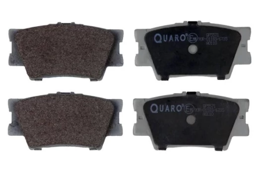 Stabdžių trinkelių rinkinys, diskinis stabdys QUARO QP5571