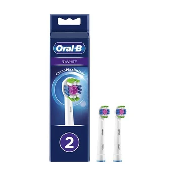 Dantų šepetėlio antgaliai Oral-B EB18-2 3D White