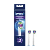 Dantų šepetėlio antgaliai Oral-B EB18-2 3D White kaina