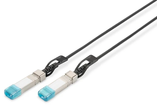 Kabelis Digitus DN-81221 DAC SFP+, SFP+, 1 m, juoda