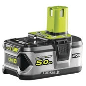 Akumuliatorius Ryobi RB18L50, 18V, 5,0Ah, LITHIUM+, ONE+ kaina