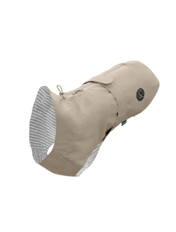 Hunter - Rain coat for dogs Milford 45, taupe - (69677)