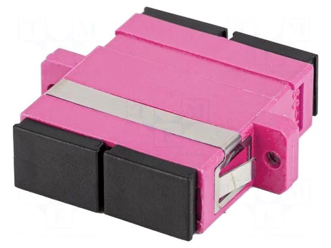 Transition: adapter | OM4 | SC/UPC,both sides | 50/125um | -40÷85°C