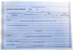 Technoinform Kasos pajamų orderis, A5 (2x50) 0720-008