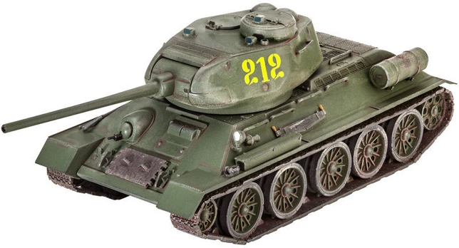REVELL tankas T-34/85 1:72, 03302