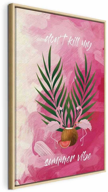 Artgeist Paveikslas - Don't Kill My Summer Vibe (1 Part) Vertical