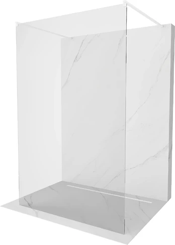 Dušo sienelė Mexen Kioto Walk-in, 100 cm x 200 cm, balta