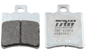 Stabdžių trinkelių rinkinys, diskinis stabdys TRW MCB696EC kaina