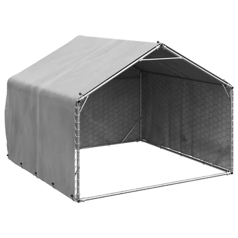 Lauko voljeras šunims : Dydis - 2 x 2 x 1.5 m