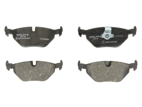 DELPHI LP1107 Brake pad set