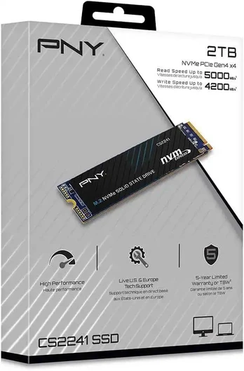 PNY CS2241 2TB SSD PCIe Gen4 x4