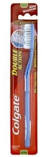 Colgate Double Action šepetėlis, 1 vnt., vidutinio kietumo