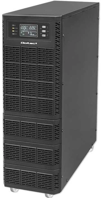 QOLTEC UPS 10KVA | 10000W | POWER FACTOR 1.0 | LCD