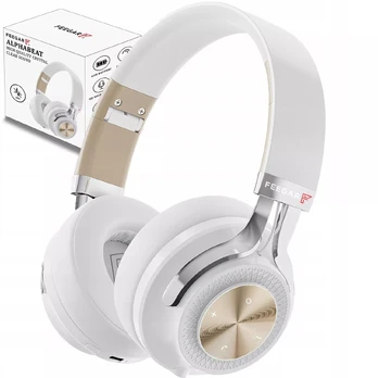 Belaidės ausinės FEEGAR AlphaBeat ANC 65H Baltos Bluetooth 5.4