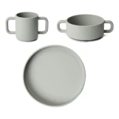 Everleigh & Me - Children Tableware Set - Charcoal (381039) kaina