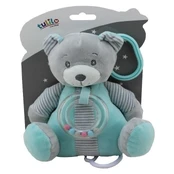 Barškutis Tulilo Mint Teddy Bear, žalias/pilkas kaina