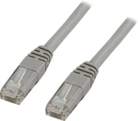 Kabelis DELTACO UTP 1.5m, CAT6 pilkas / TP-611 kaina