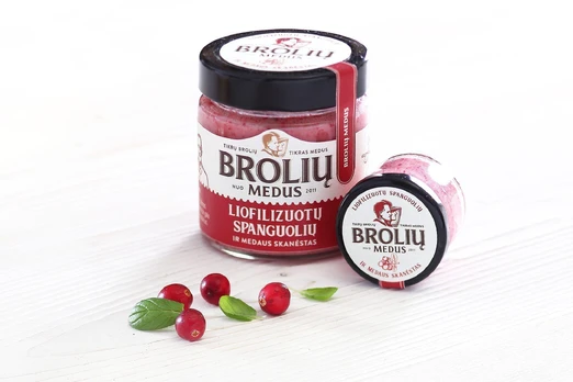 Medus su spanguolėmis, 200g