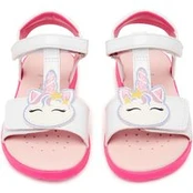 Geox Basutės J Sandal Joyfoot Gir J65P1C 000HH C1441 M Balta