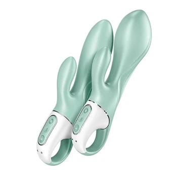 Vibratorius SATISFYER AIR PUMP BUNNY 5 APP