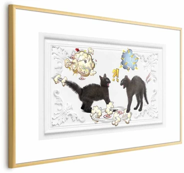Artgeist Plakatas - Cat Fight