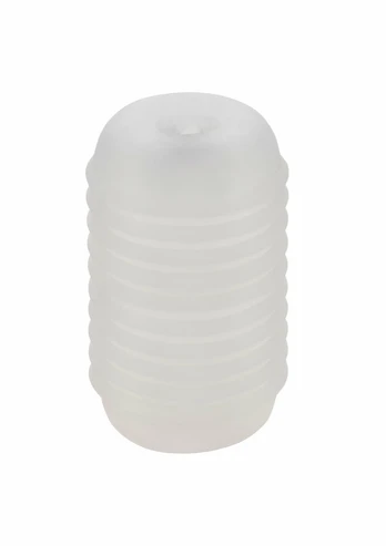 Pop Sock Ribbed Intimate Sleeve - Reversible, Ribbed Texture, Flexible Fit