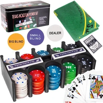 Rinkinys Poker Texas Game Set Box