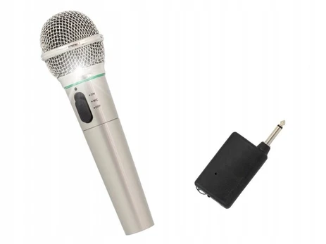 Jautrus belaidis laidinis karaoke mikrofonas