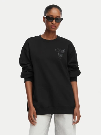 HUGO Džemperis Classic Crew 50566576 Juoda Regular Fit