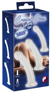 Crystal Clear Anal Training Se analinis dildo kaina