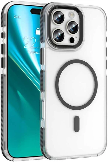 Dėklas Telforceone Etteri Icy Mag case for iPhone 16 Pro 6,3' juodas