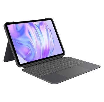 Logitech Combo Touch Cover Apple iPad 2022 Grey