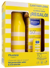 Mustela Sun Milk Spf50+, 100 ml Set 3 Pieces kaina