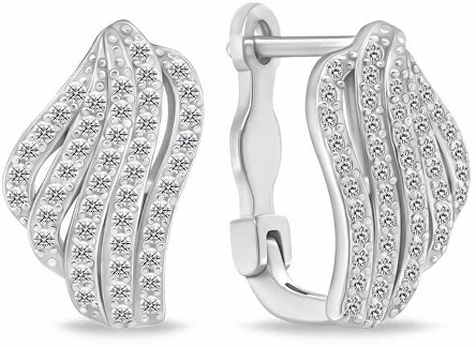 Brilio Silver Brilio Sidabrinis Sparkling sidabrinis earrings EA134W