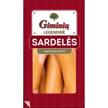 Virtos sardelės GIMINIŲ, 500 g